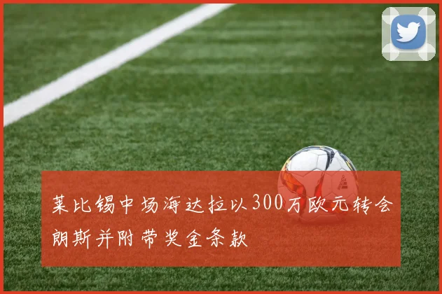 莱比锡中场海达拉以300万欧元转会朗斯并附带奖金条款